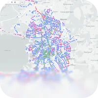 Public transport stops